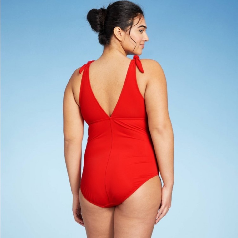 Kona Sol Red swimsuit Large - Picture 4 of 5